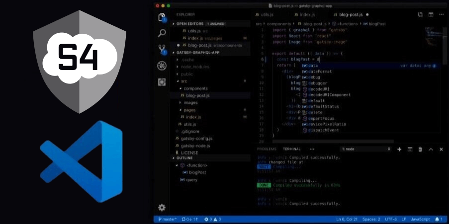 VS Code with Logos